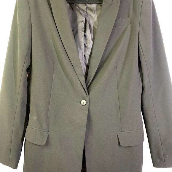 NORMA KAMALI Black Boyfriend‎ Cut Blazer Jacket - Picture 6 of 16